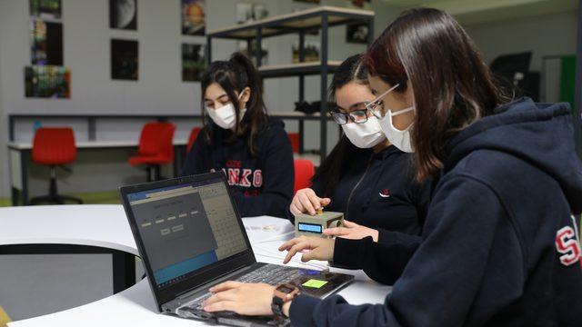 Lise Öğrencilerinden Covıd- 19 ile mücadeleye önemli katkı