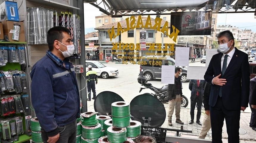 Osmaniye’de korona virüs denetimleri sürüyor