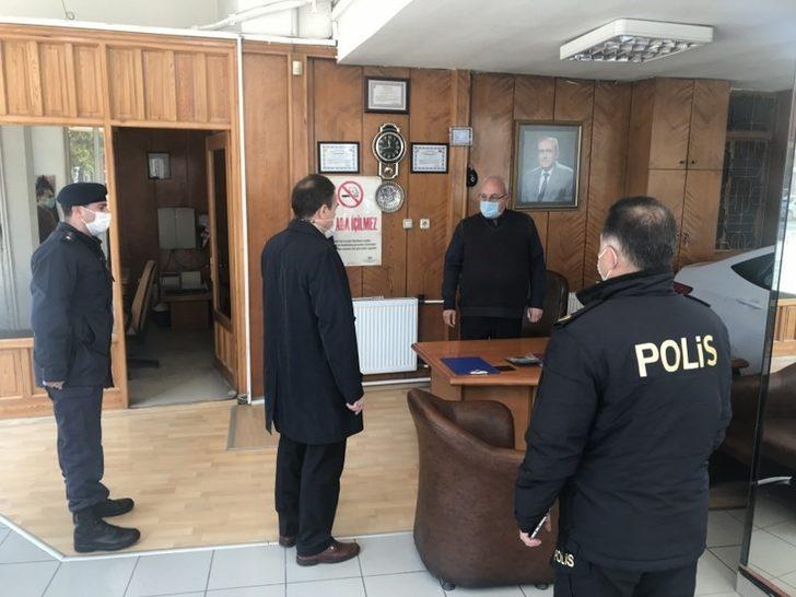 Burhaniye kaymakamı Memiş,  dinamik denetime katıldı G3