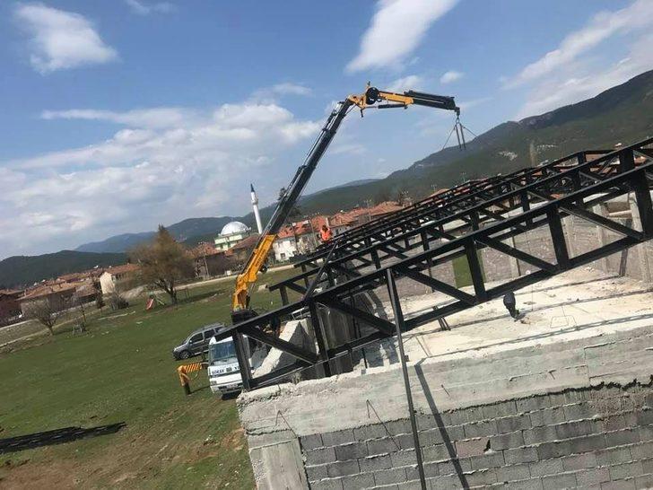 Kiçir köyüne spor salonu G2