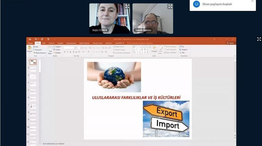 Uluslararası ticarette dikkat edilmesi gerekenler anlatıldı