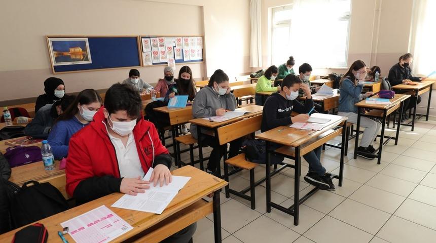 Gebzeli öğrenciler LGS denemesinde ter döktü