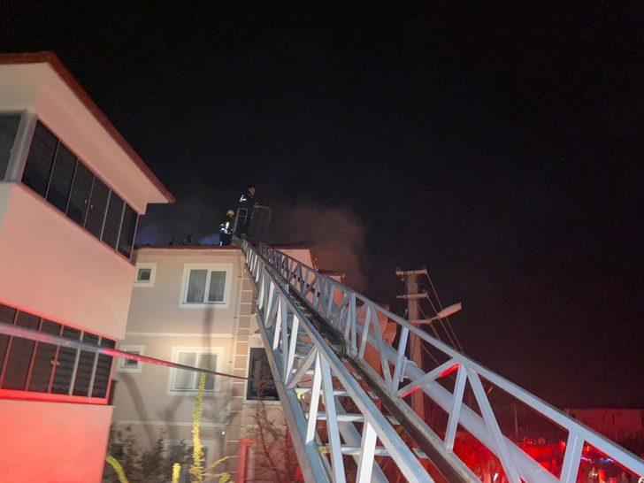 Dalaman’da çatı yangını korkuttu G1