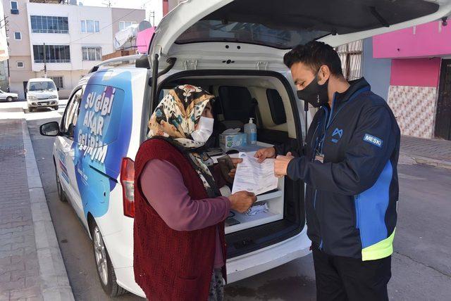 MESKİ’den yaşlı ve engellilere yerinde abonelik hizmeti