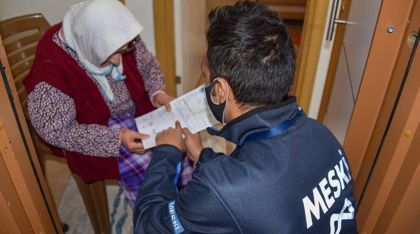 MESKİ&rsquo;den yaşlı ve engellilere yerinde abonelik hizmeti