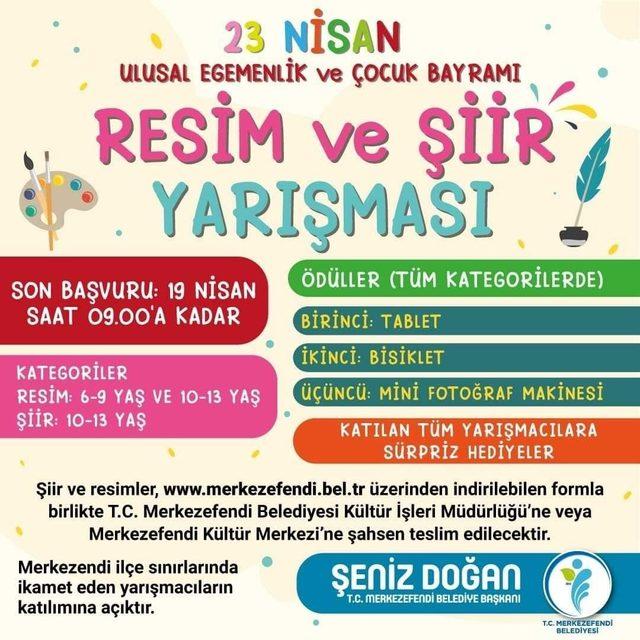 23 Nisan’a özel ödüllü resim ve şiir yarışması