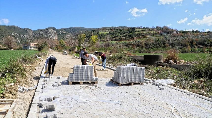 Andırın&rsquo;a 6 bin metrekare parke yol