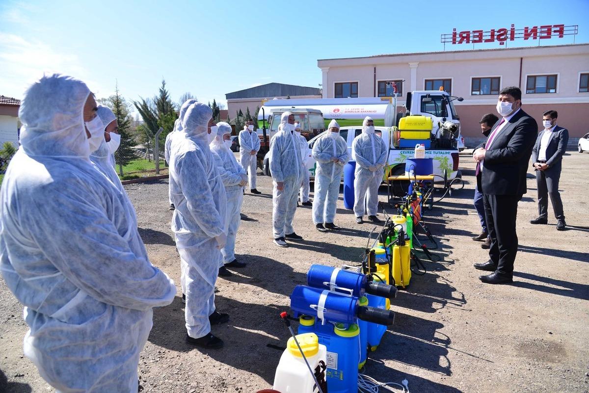 Kahramankazan&rsquo;da temizlik seferberliği s&uuml;r&uuml;yor