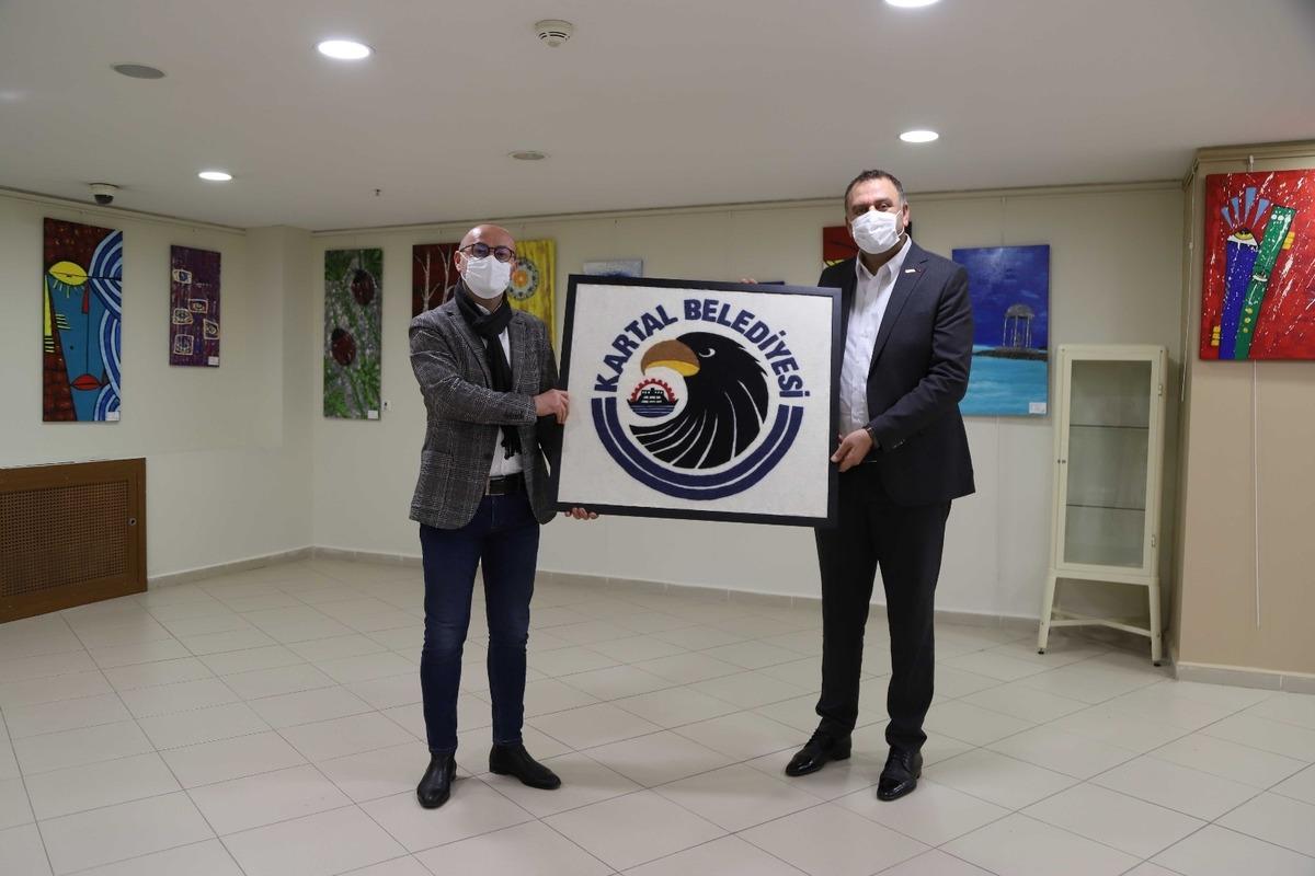 &ldquo;Karantinanın Getirdiği Renkler&rdquo; sergisi Kartal Belediyesi&rsquo;nde a&ccedil;ıldı