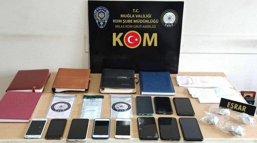 Milas&rsquo;ta tefeci operasyonu