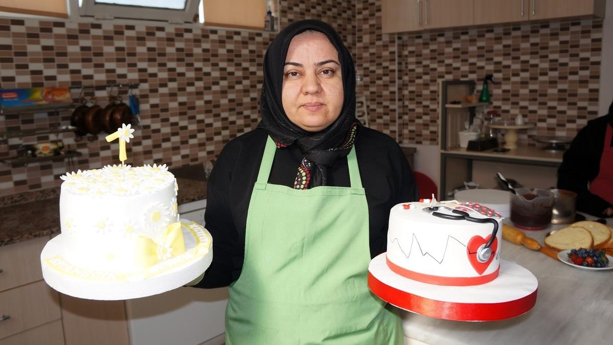 Hayalle başladı, butik pastacılığın okulunu a&ccedil;tı
