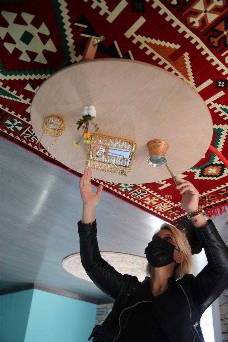 Mimari yapısıyla dikkati çeken Antalya'daki "ters ev" Kovid-19 önlemleriyle ziyaretçilerini ağırlıyor G4