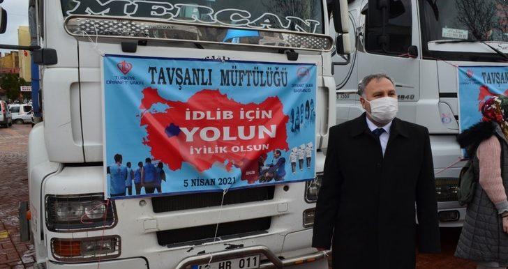 Tavşanlı’dan İdlip’e 3 tır un yardımı G5
