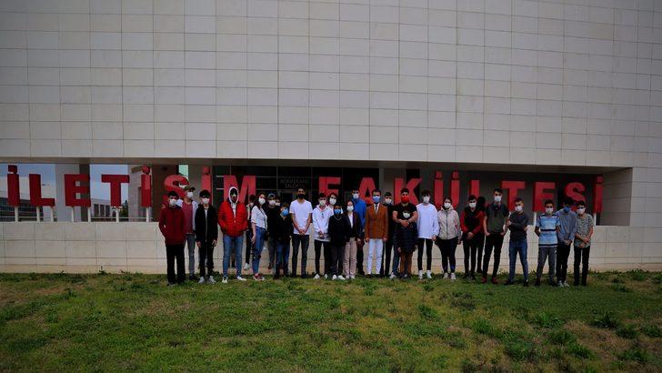 Yozgat sevgi evlerinde konaklayan öğrenciler İletişim Fakültesi’nde G2