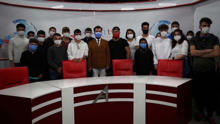 Yozgat sevgi evlerinde konaklayan öğrenciler İletişim Fakültesi’nde G3