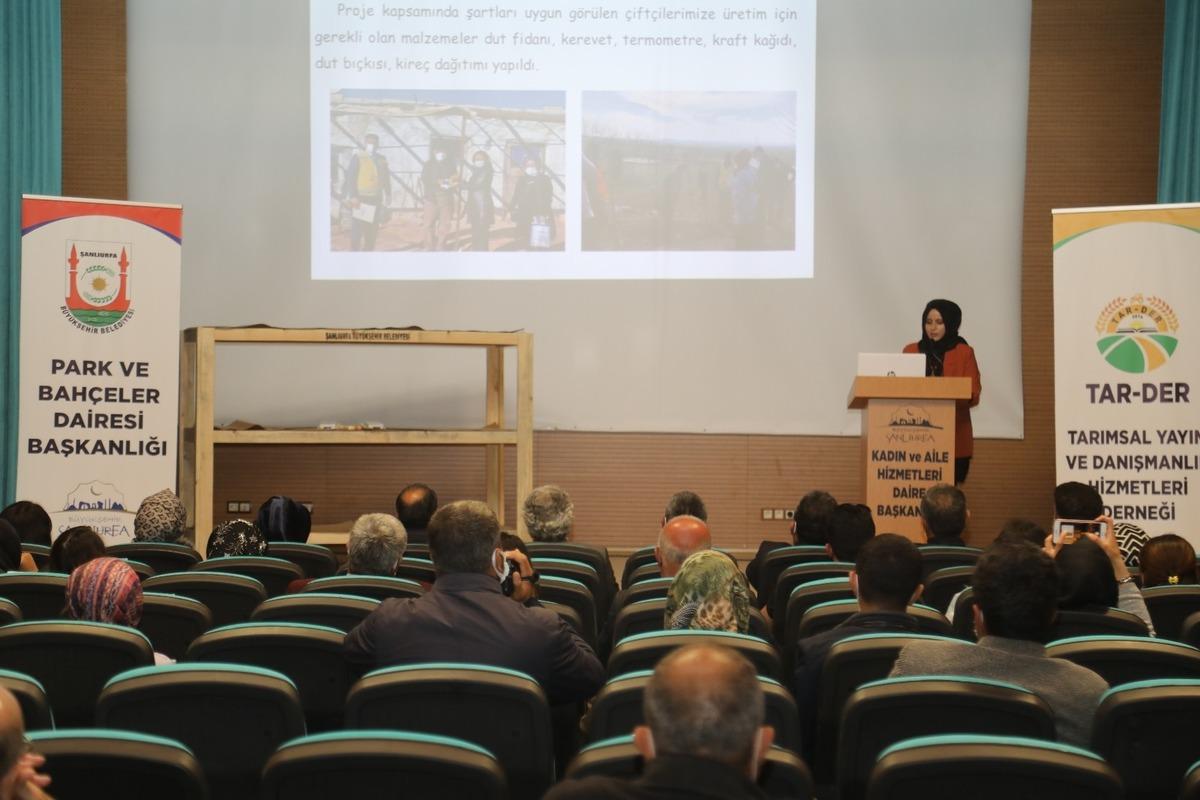 Şanlıurfa&rsquo;da ipekb&ouml;cek&ccedil;iliği eğitimi