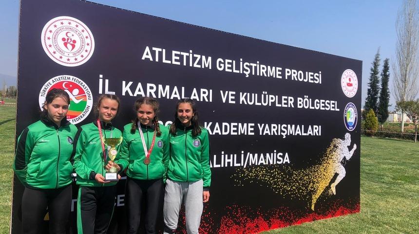 Kütahya Belediyespor’un atletizm başarısı