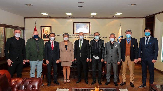 ASKF’nin yeni yönetimi Başkan Zolan ile görüştü