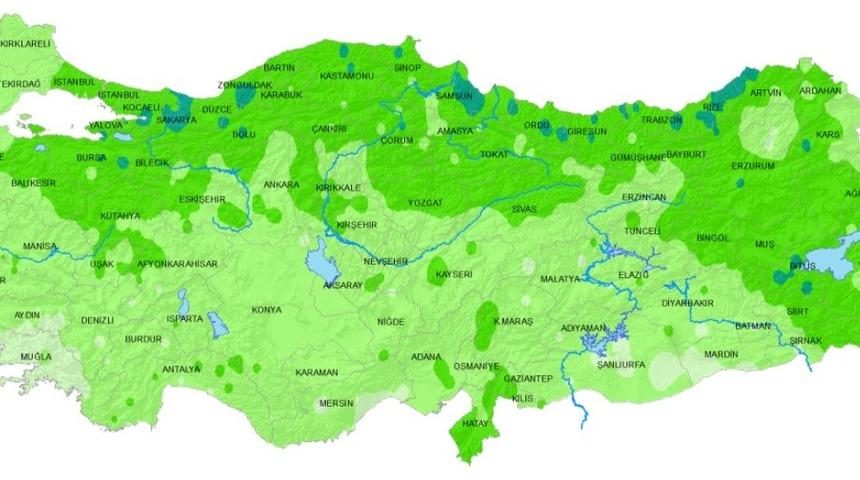 MGM'den güzel haber geldi! İşte Mart ayı yağış haritası 