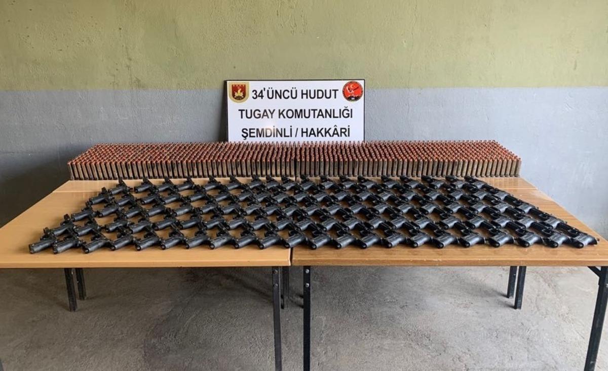 Hakkari ve Van&rsquo;da m&uuml;himmat ve ka&ccedil;ak sigara ele ge&ccedil;irildi