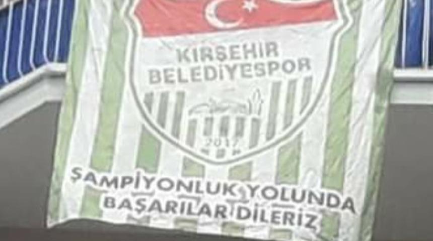 Kırşehir Belediyespor&rsquo;dan, bayrak ve afiş kampanyası