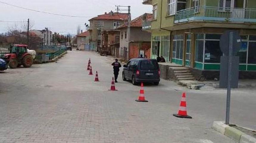 Hüyük ilçesinin bir mahallesinde korona virüs alarmı