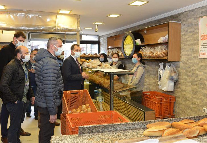 Başkan fırınları tek tek denetledi G4