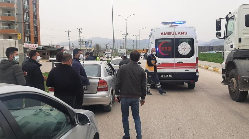 Zincirleme kazada 1 kişi yaralandı