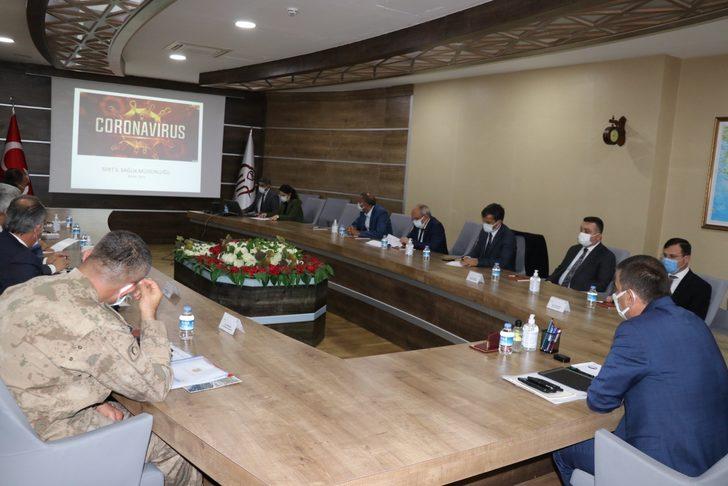 Siirt’te il pandemi kurulu toplantısı düzenlendi G2