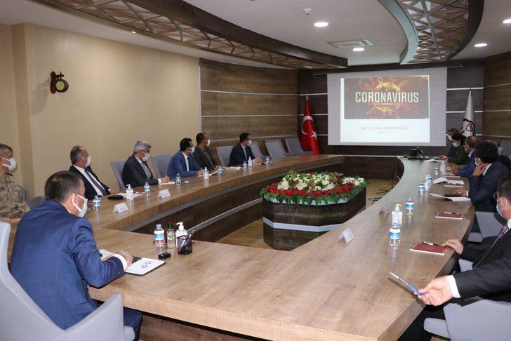 Siirt’te il pandemi kurulu toplantısı düzenlendi G3