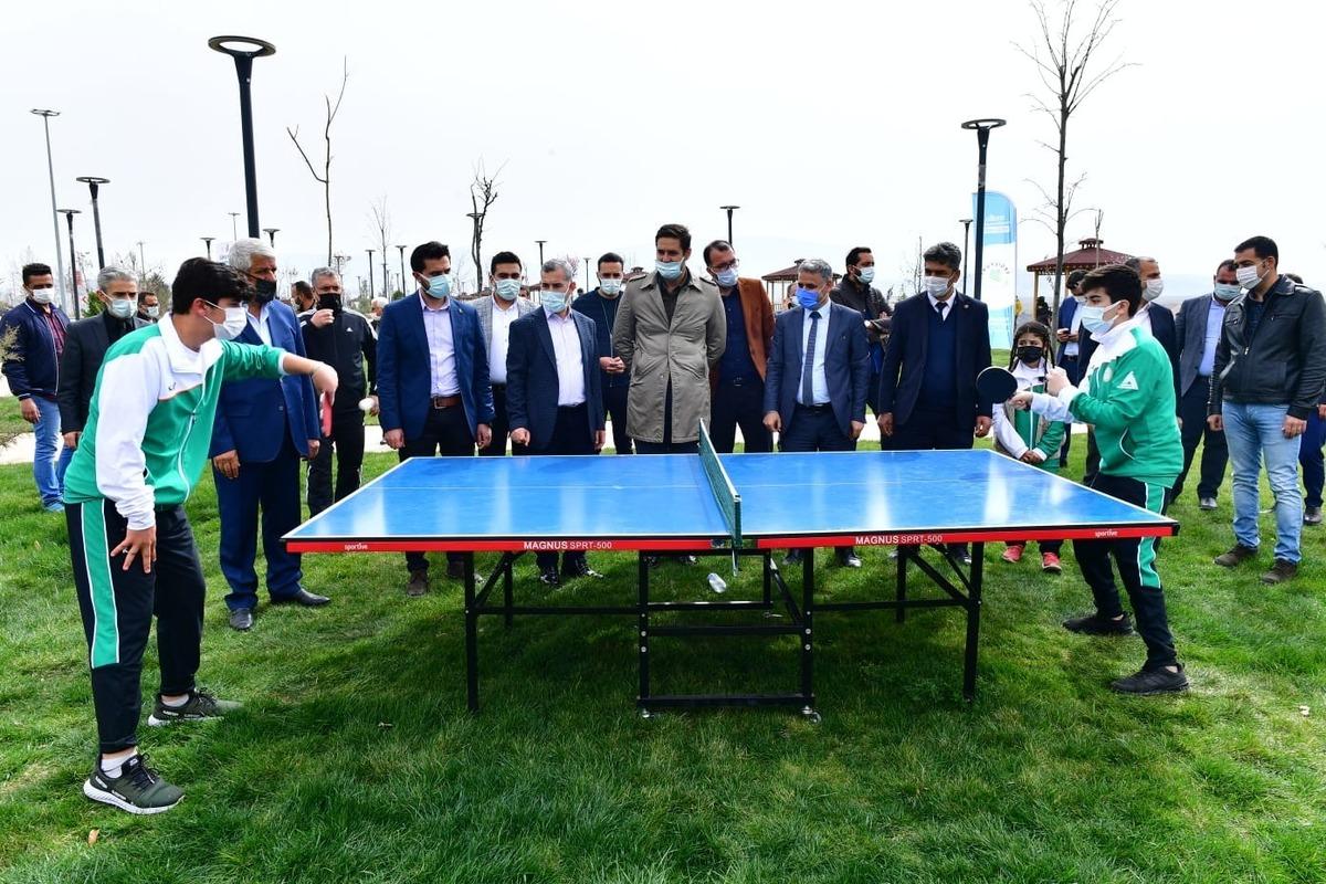 Yeşilyurt Belediyesi, masa tenisi etkinliği d&uuml;zenledi