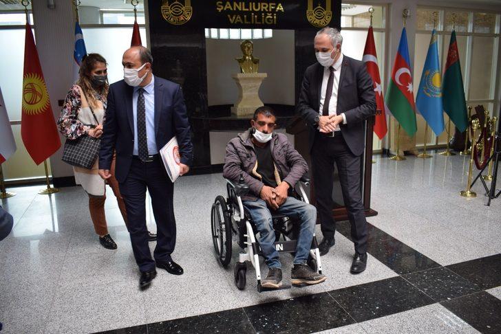 Şanlıurfa valisi iki engellinin hayatını kolaylaştırdı G4