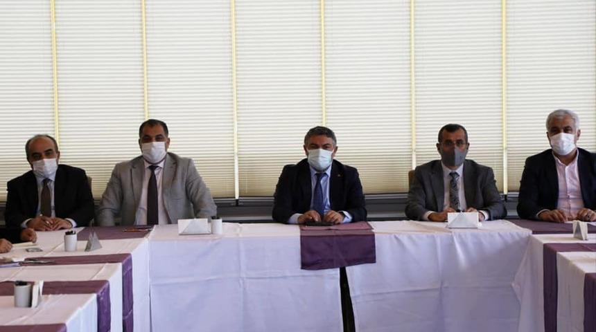 Başkan Şayir muhtarlarla bir araya geldi