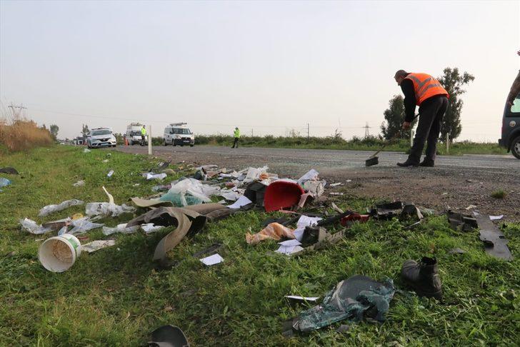 Hatay'da zincirleme trafik kazası: 5 yaralı G1