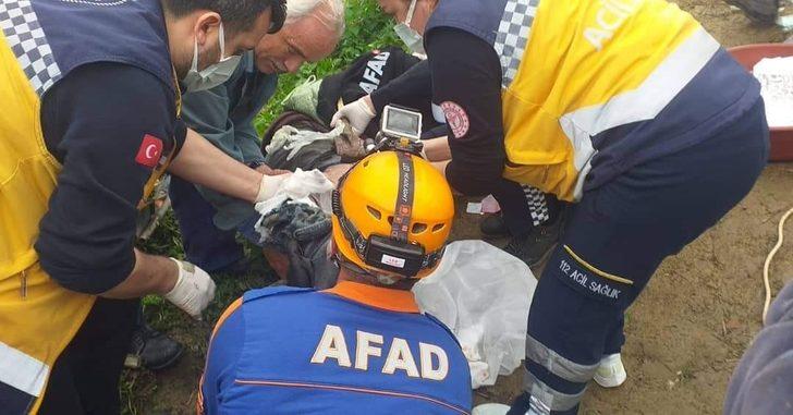 Kontrolden çıkan pat patın altında kalan sürücü yaralandı G1