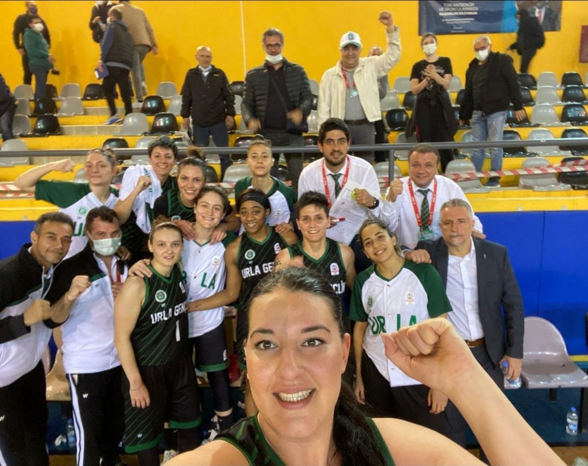 T&uuml;rkiye Kadınlar Basketbol 1. Ligi: Menemen Belediyesi Karşıyaka: 62 - Urla Belediyesi Gen&ccedil;lik Spor: 72