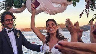 Ünlü oyuncu Bodrum'da evlendi