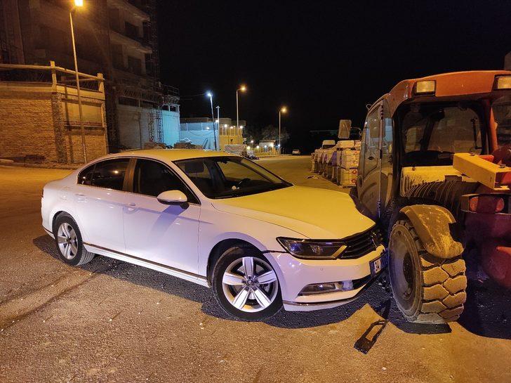 Ehliyetsiz sürücü alkollüyken kaza yaptı; 1 yaralı G4