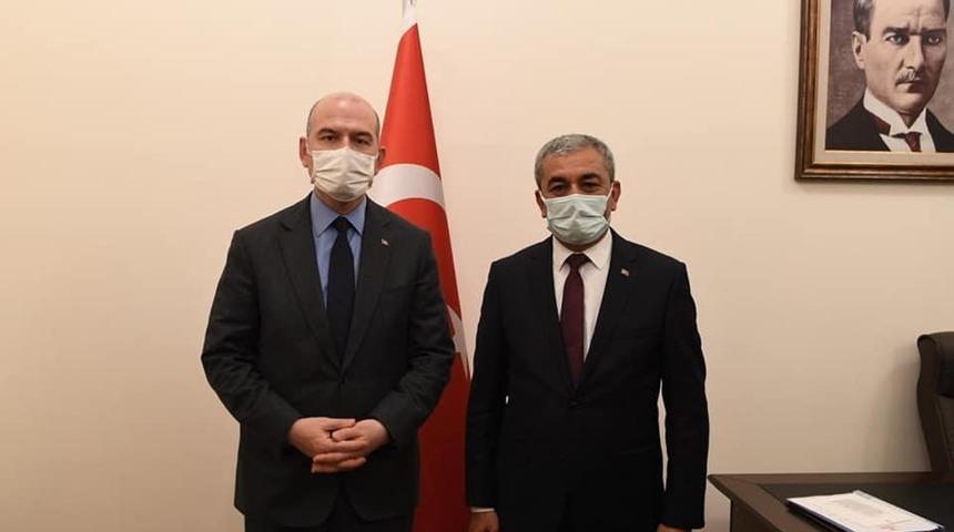 Bakan Soylu&rsquo;dan Ko&ccedil;arlı&rsquo;nın projelerine destek