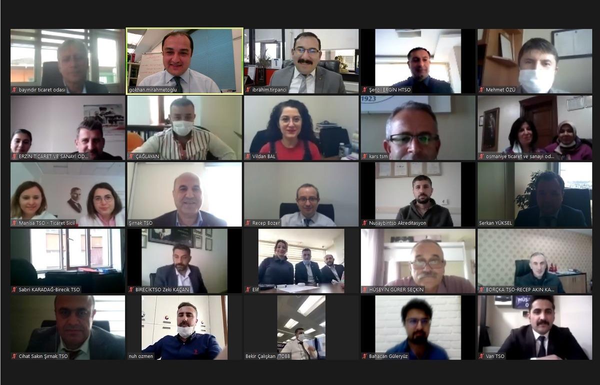 &lsquo;Ticaret Sicili M&uuml;d&uuml;rl&uuml;kleri e-Belge Eğitimi&rsquo; &ccedil;evrimi&ccedil;i ger&ccedil;ekleştirildi