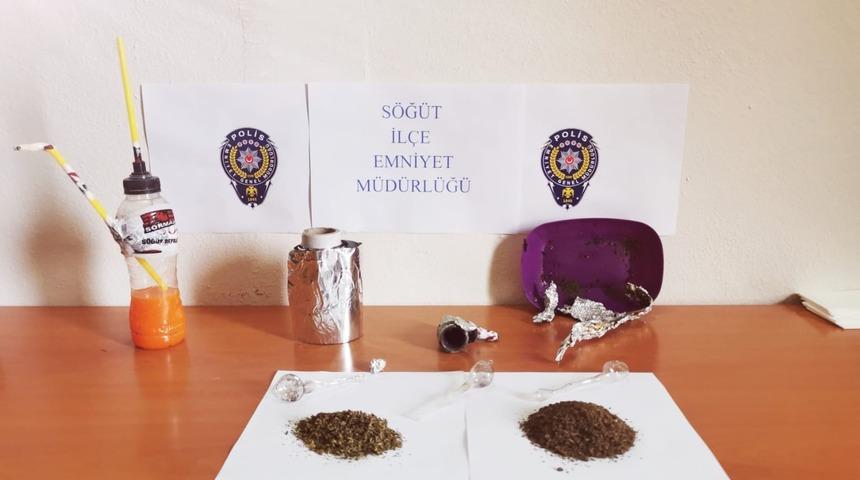 Bilecik&rsquo;te uyuşturucu kullanıp satan ş&uuml;pheli tutuklandı