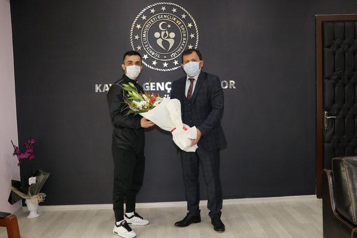 Avrupa ikincisi Şahin’den Kabakcı’ya ziyaret G3