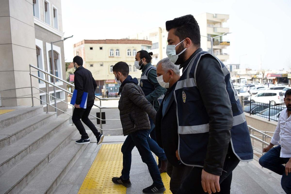 Cinayet zanlıları adliyeye sevk edildi