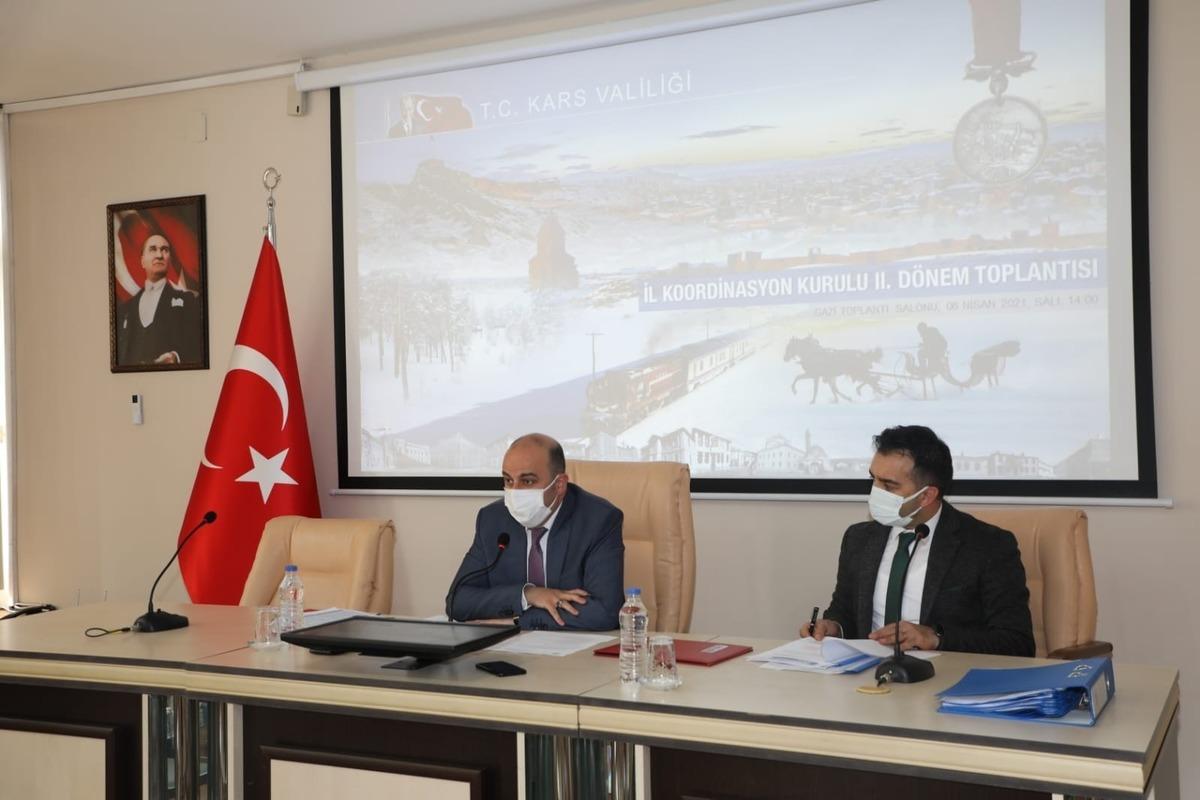 Kars&rsquo;ta İl Koordinasyon Kurulu toplantısı yapıldı
