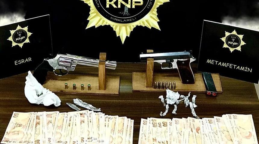 Kırklareli&rsquo;nde uyuşturucu operasyonu: 6 g&ouml;zaltı