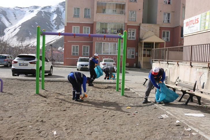 Bitlis Belediyesinden bahar temizliği G3