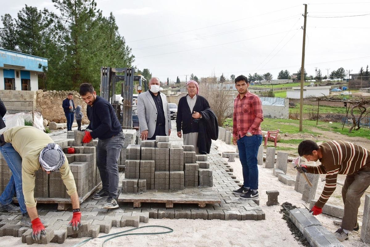 Ceylanpınar kırsalında &ccedil;alışmalar devam ediyor