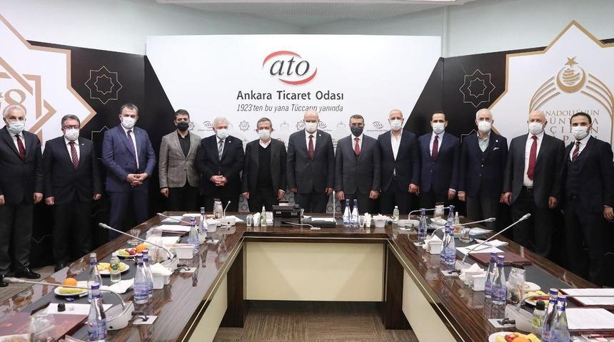 Erzincan TSO heyetinden Ankara &ccedil;ıkarması