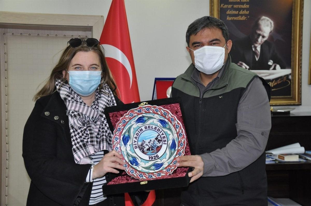 Bel&ccedil;ika Anvers Milletvekillerinden Diyadin&rsquo;e ziyaret