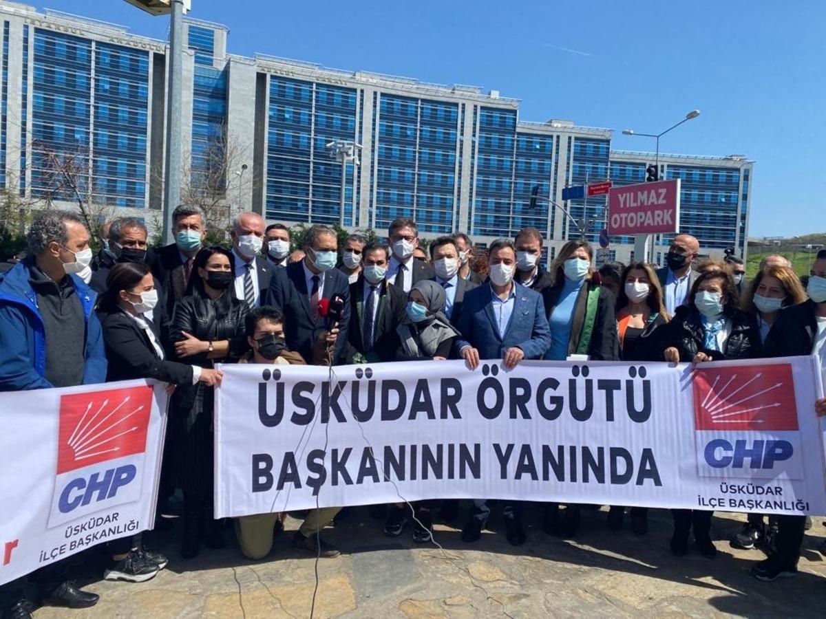Fahrettin Altun&rsquo;un evinin fotoğrafını &ccedil;eken CHP &Uuml;sk&uuml;dar İl&ccedil;e Başkanı hakim karşısına &ccedil;ıktı